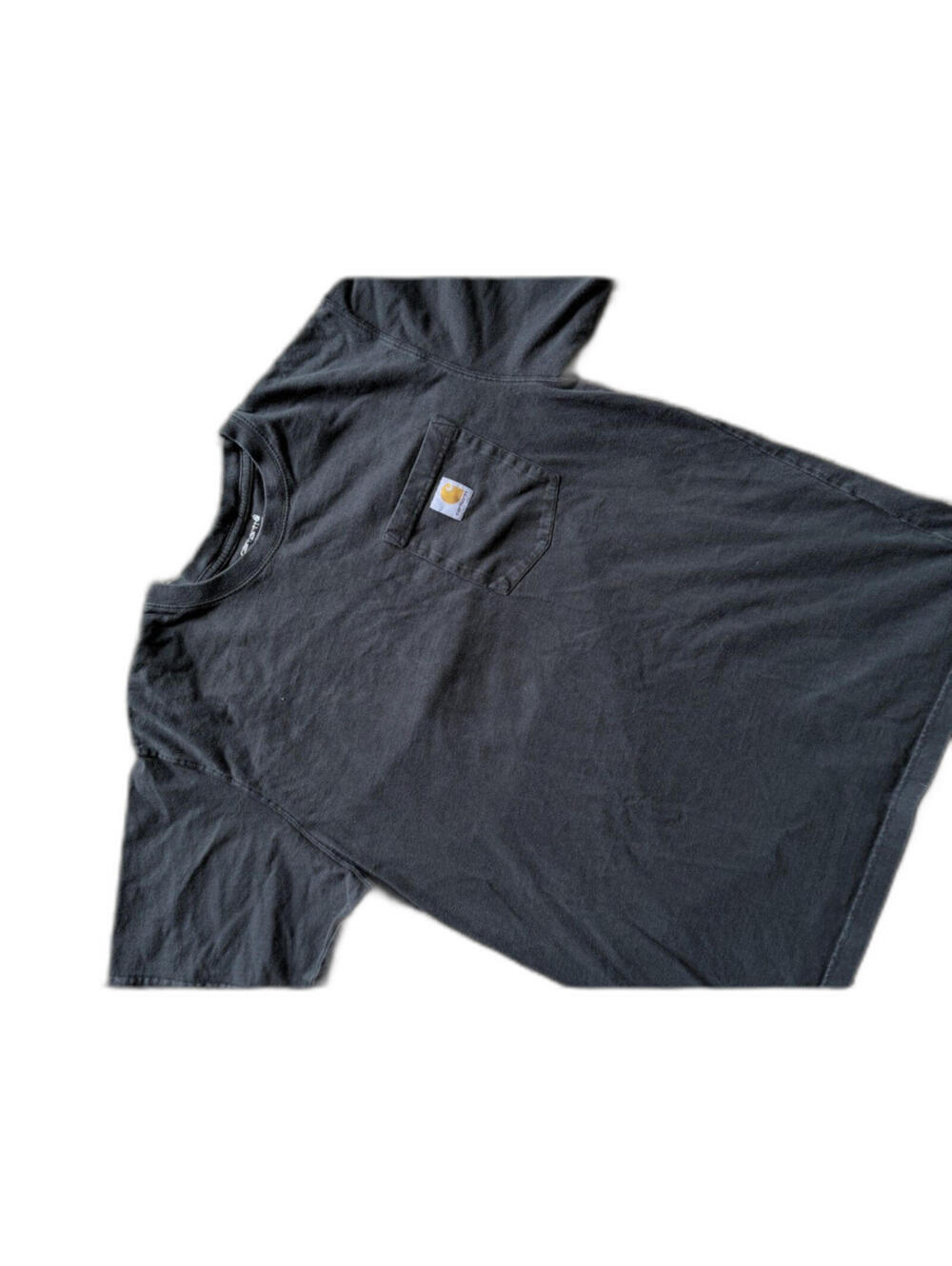 Men's Carhartt Loose Fit Heavyweight Short-Sleeve Pocket T-Shirt black Medium